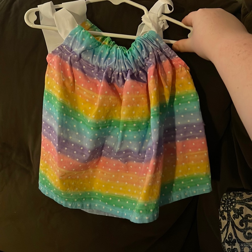 Toddler girls handmade dress